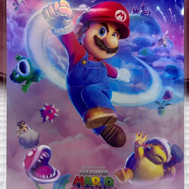 [BUNJANG] Super Mario Galaxy Art Card / 안전포장) 슈퍼 마리오 갤럭시 아트카드