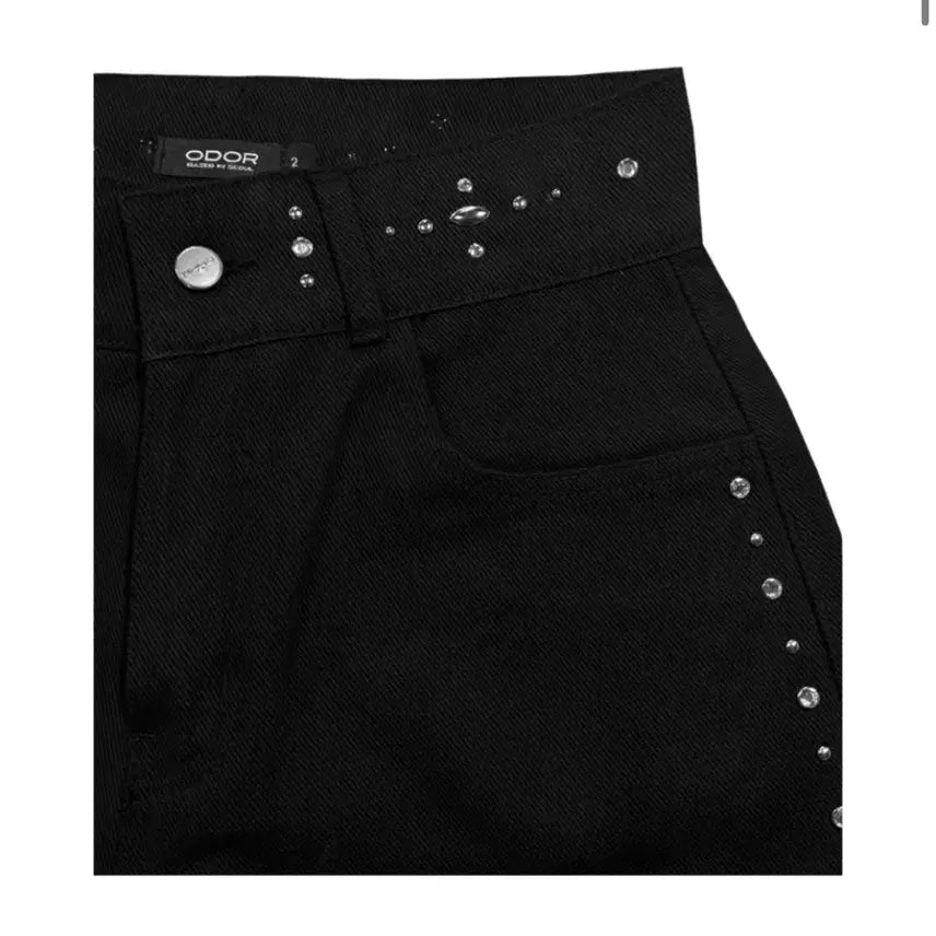 [BUNJANG] ODD ORAL Chris Studded Pants / 오도어 크리스 스터드 팬츠