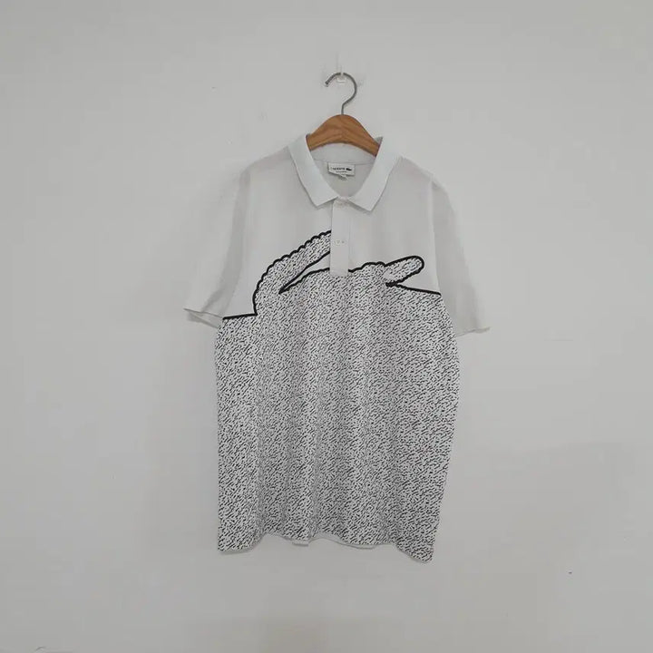 [BUNJANG] Lacoste Big Logo Short Sleeve Polo Shirt / No.26050217 라코스테 빅 로고 반팔 카라 티셔츠