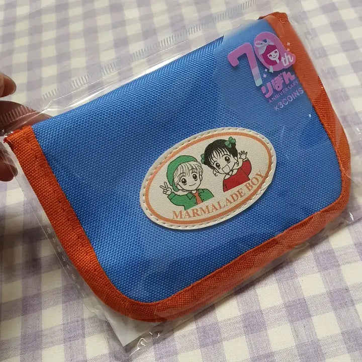 [SOLD OUT] 마멀레이드 보이 지갑 파우치 리본 70주년 동전 수납