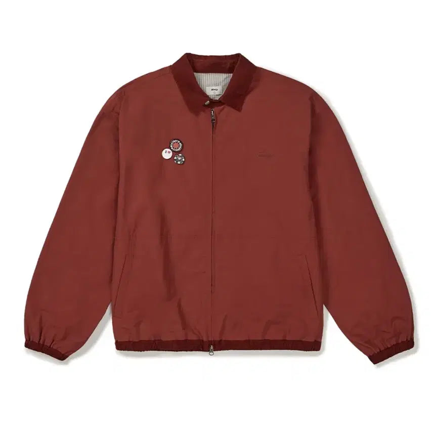 [BUNJANG] MMLG Harrington Jumper Jacket / [MMLG] 피스 해링턴 점퍼 (빨간색)