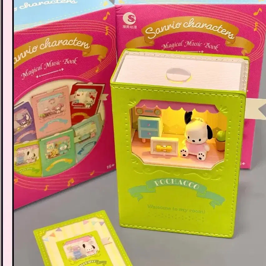 [BUNJANG] Sanrio POCHACCO Music Magical Book Series Figure / [산리오] 뮤직 매지컬 북 시리즈 포차코 판매