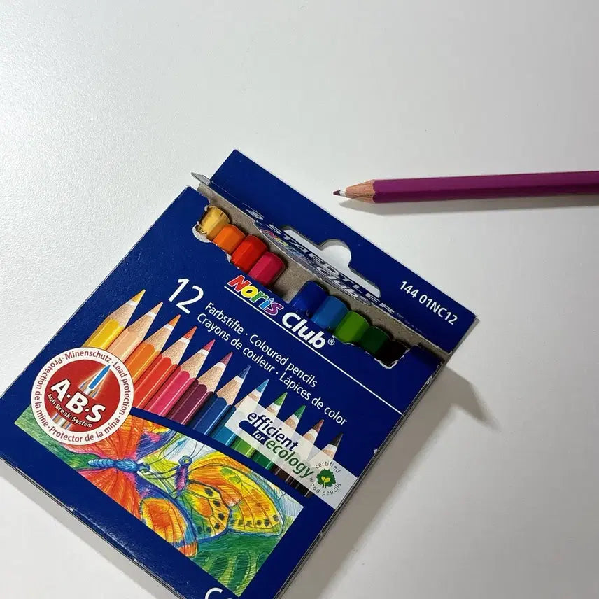 [BUNJANG] Staedtler Mini Colored Pencils Set (12 Colors) / 스태들러 스테들러 미니 색연필 12색 세트