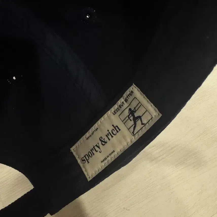 [BUNJANG] Sporty &amp; Rich Navy Cap / 스포티앤리치 모자