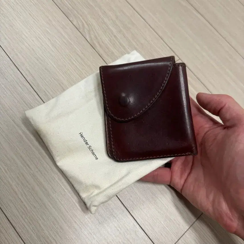 [BUNJANG] Hender Scheme Leather Wallet / hender scheme 핸더스킴 레더 지갑