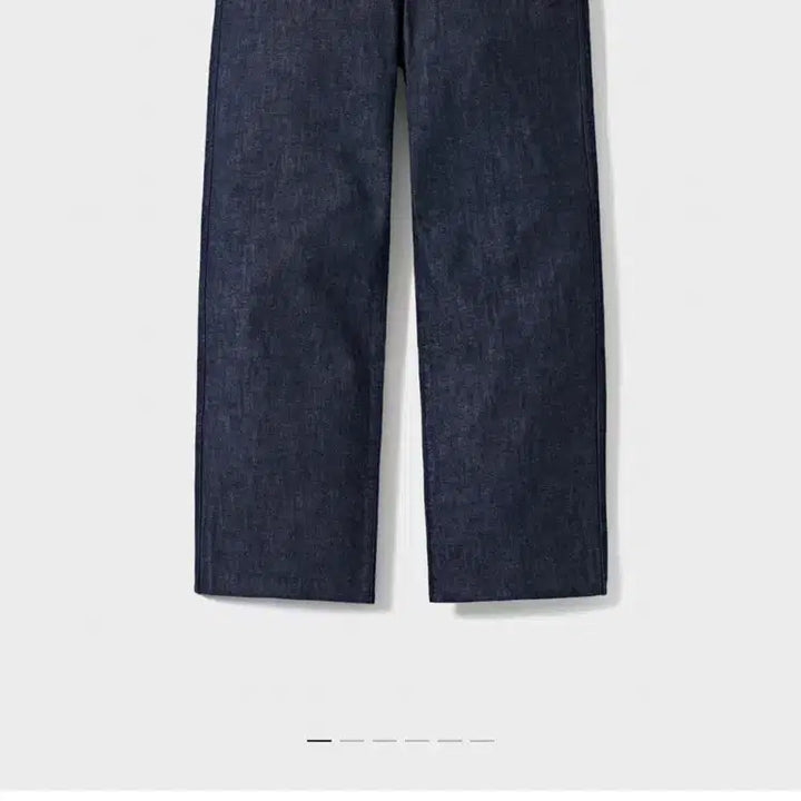 [BUNJANG] Pottery One Washed Wide Denim Blue Size 1 / 포터리 원워시드 와이드 데님 블루 1