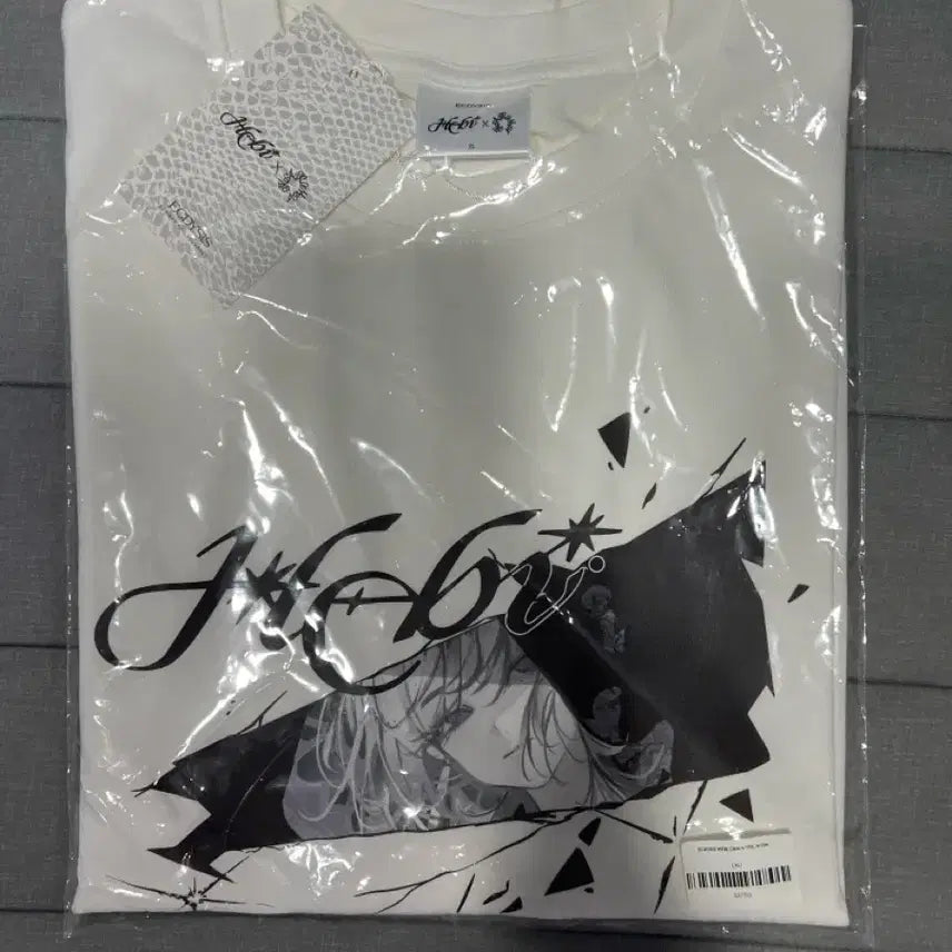 [BUNJANG] Hebi x John Kafka Collaboration XL Hoodie / 미개봉)헤비 hebi 존카프카 티셔츠 흰색 XL