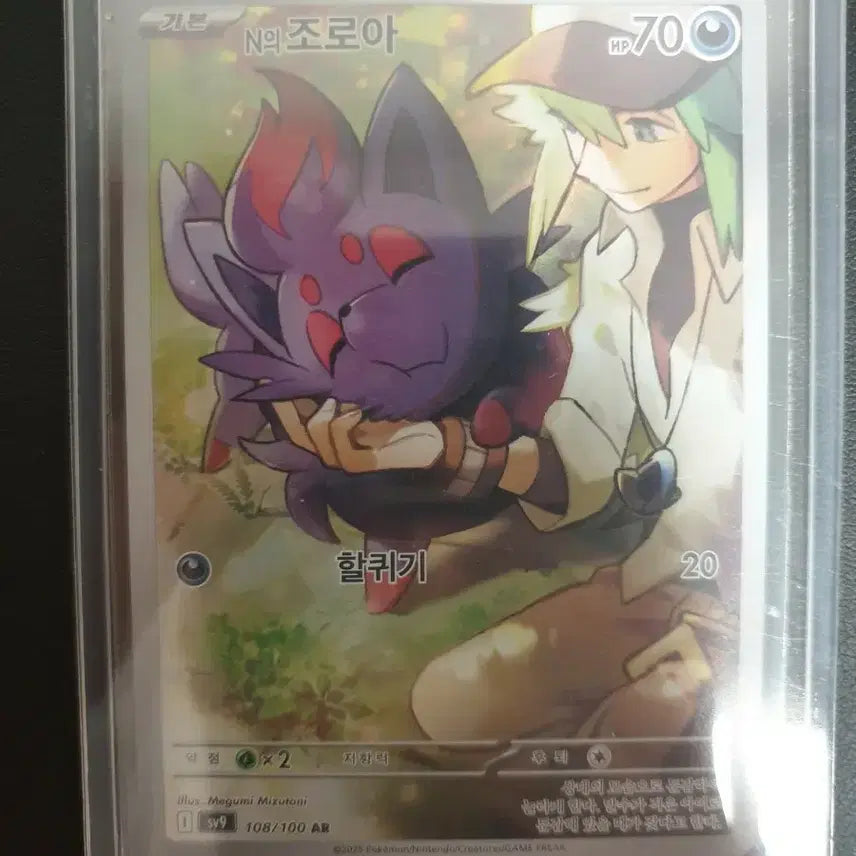 [BUNJANG] Pokemon Card Zoroark AR / 포켓몬카드 N의 조로아 AR