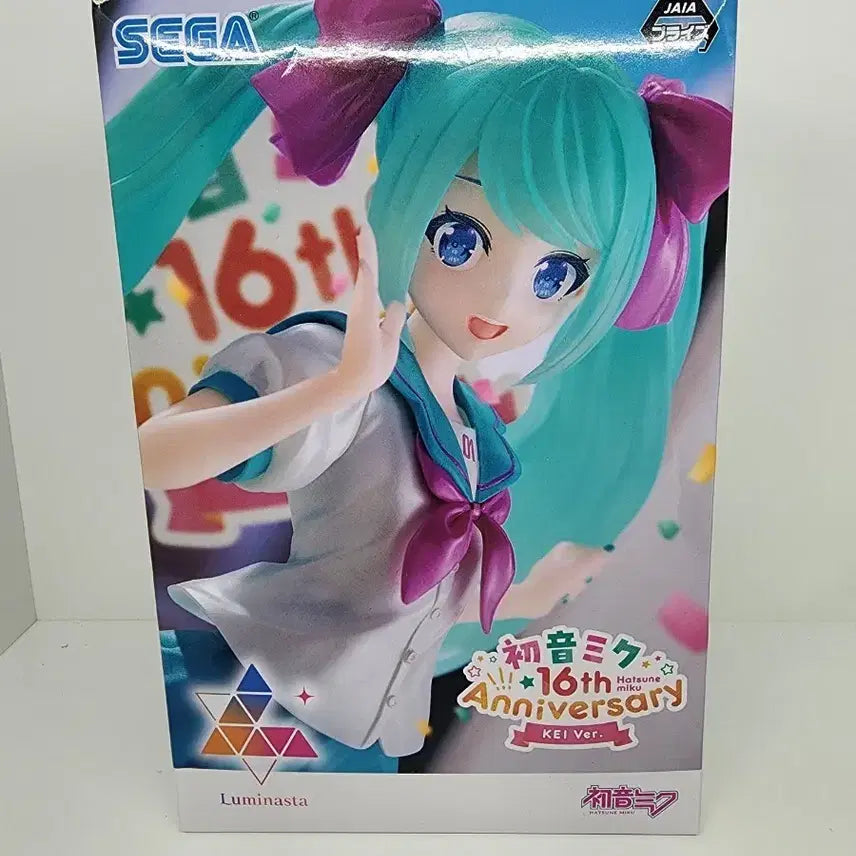 [BUNJANG] Sega Hatsune Miku 16th Anniversary Luminastar Figure (Unsealed) / 단순 개봉) 세가 하츠네 미쿠 16주년 루미나스타 피규어