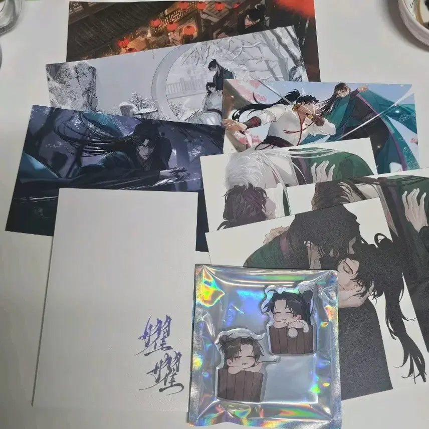 [BUNJANG] Hwasan Return Official Goods Dangbo Cheongmyung Postcard Book Set / 화산귀환 비공굿 당보청명 당보 청명 엽서북 코롯토