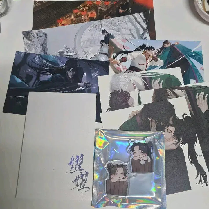 [BUNJANG] Hwasan Return Official Goods Dangbo Cheongmyung Postcard Book Set / 화산귀환 비공굿 당보청명 당보 청명 엽서북 코롯토