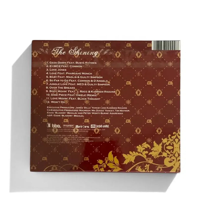 [BUNJANG] J Dilla The Shining CD / J dilla - The Shining CD