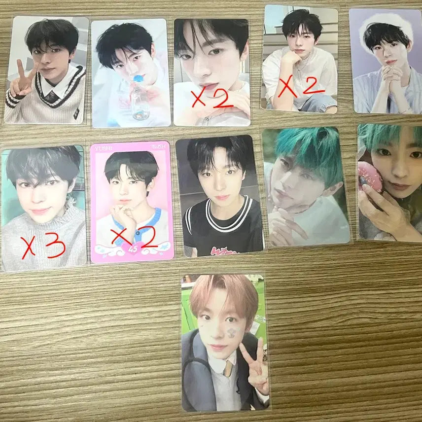 [BUNJANG] NCT WISH Yushi Photocard Bundle Set / 엔시티위시 엔위시 유우시 포카 일괄 양도