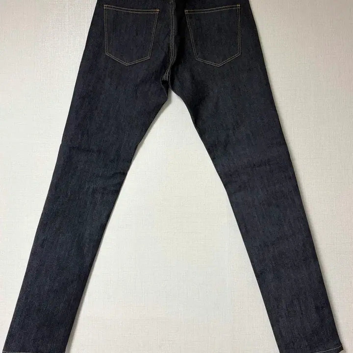[BUNJANG] Slim Straight Fit Dark Wash Denim Pants / [ 새상품 ] 진청 데님 팬츠 일자 청바지