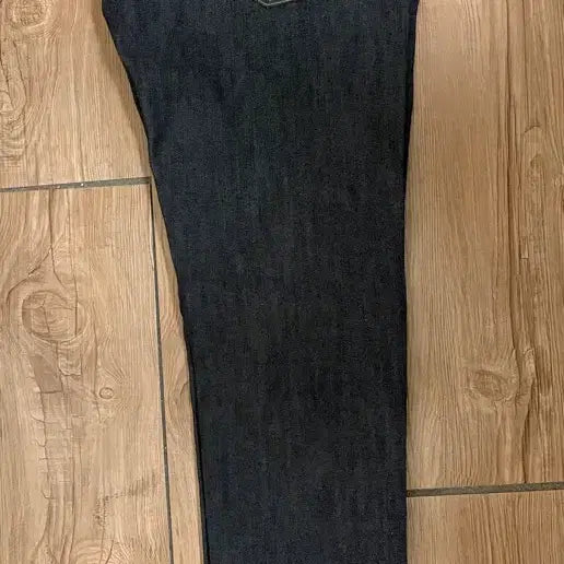 [BUNJANG] Slim Straight Fit Dark Wash Denim Pants / [ 새상품 ] 진청 데님 팬츠 일자 청바지