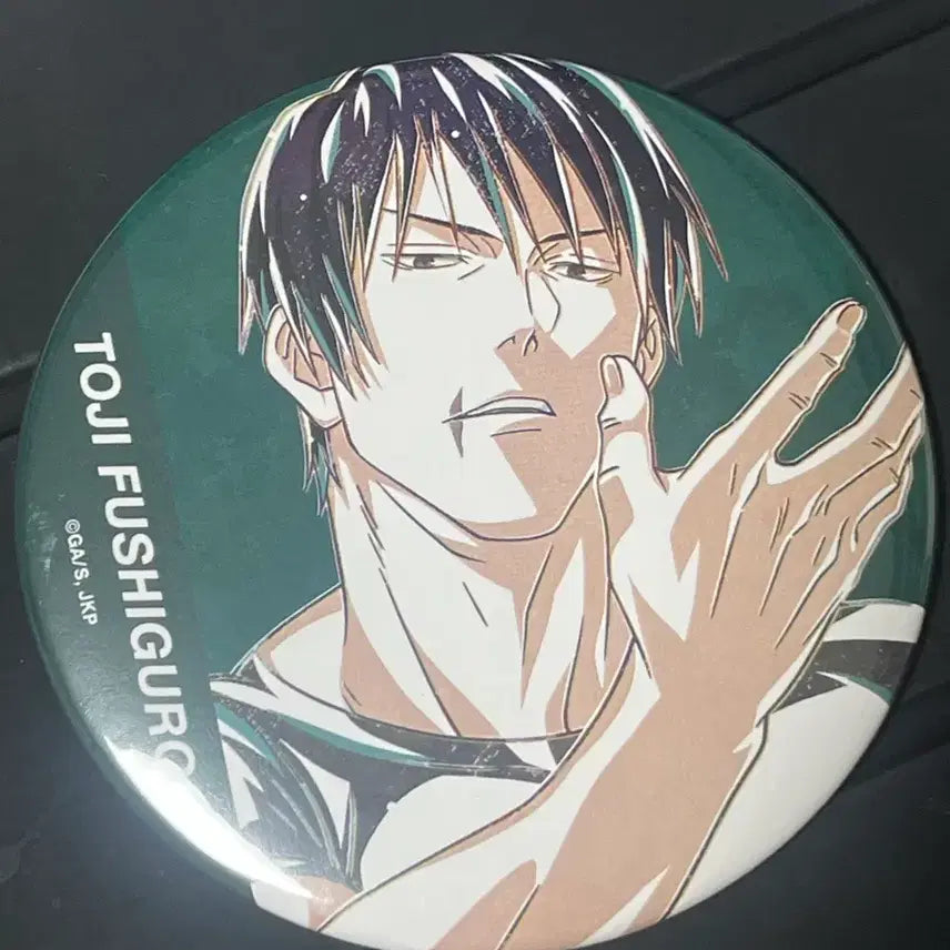 [BUNJANG] Fushiguro Toji Can Badge / 주술회전 후시구로 토우지 캔뱃지