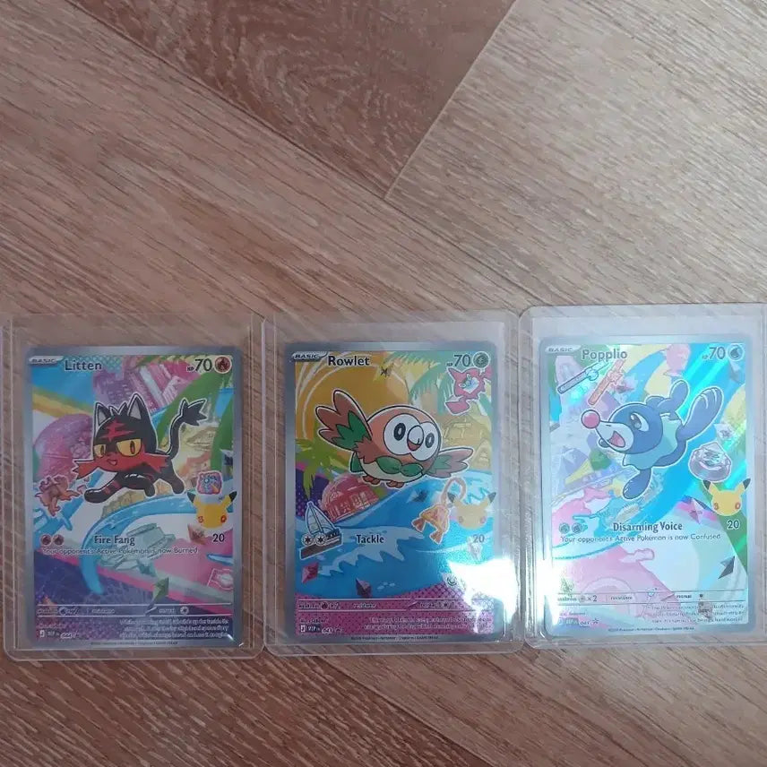 [BUNJANG] Pokemon Cards North American 30th Anniversary First Partner Generation 7 / 포켓몬카드 북미판 30주년 퍼스트파트너 7세대