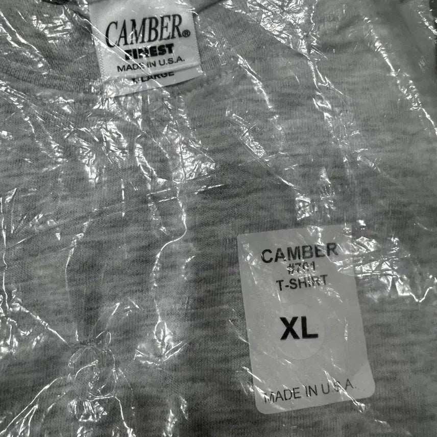[BUNJANG] Camber 701 6oz T-Shirt Gray XL / 캠버 701 반팔 그레이