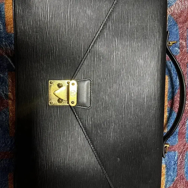 [BUNJANG] Louis Vuitton Epi Black Briefcase / 루이비통 에피 블랙 서류 가방  토트백 정품