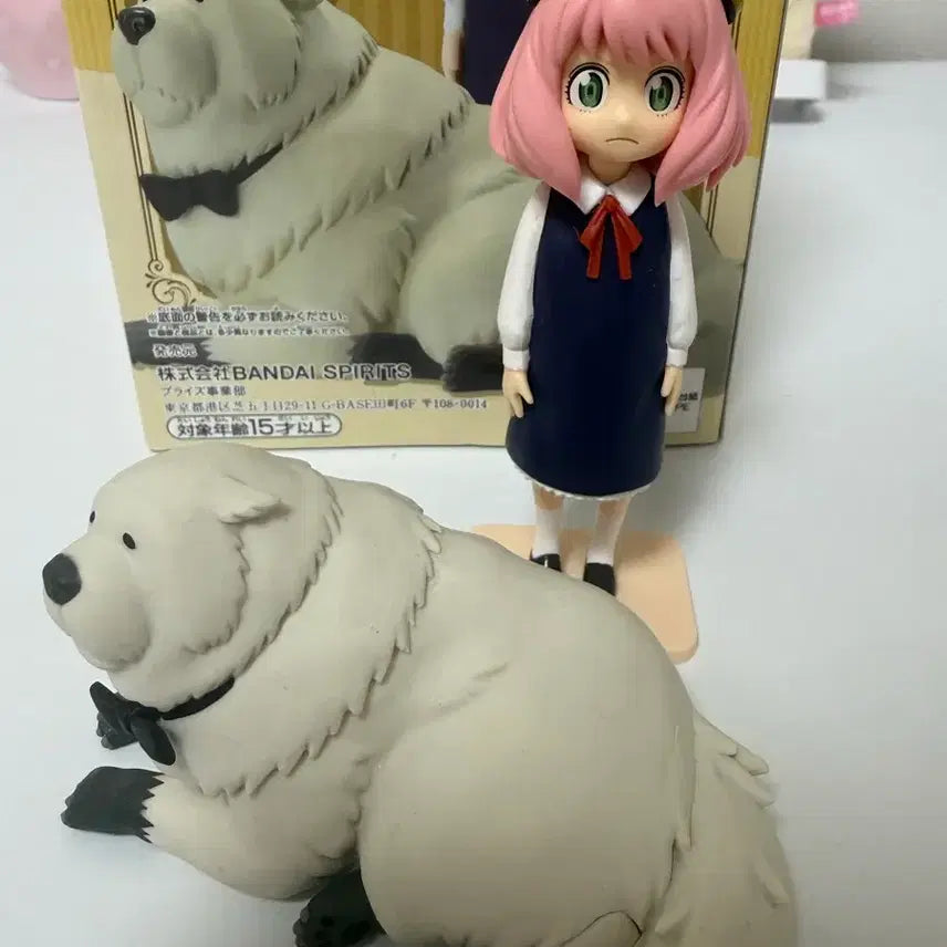 [BUNJANG] Spy x Family Anya &amp; Bond Figure / 스파이 패밀리 아냐 &amp; 본드 피규어