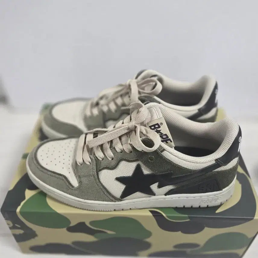 [BUNJANG] BAPE SK8 Sta Camo Sneakers / 베이프 스타 카모 스니커즈 280