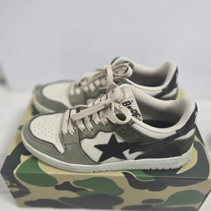 [BUNJANG] BAPE SK8 Sta Camo Sneakers / 베이프 스타 카모 스니커즈 280