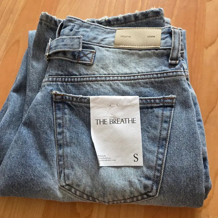 [BUNJANG] Bried Rinslup Bijou Light Wash Denim Jeans Size S / 26ss 브리드 링슬럽 비죠 연청 데님 s 새상품