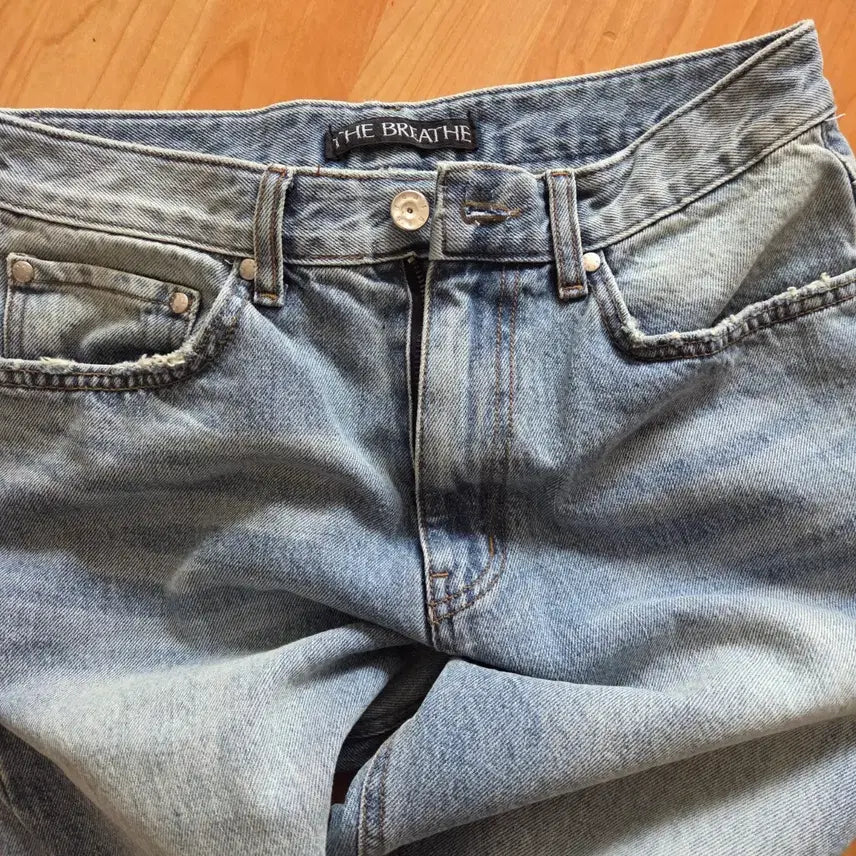 [BUNJANG] Bried Rinslup Bijou Light Wash Denim Jeans Size S / 26ss 브리드 링슬럽 비죠 연청 데님 s 새상품