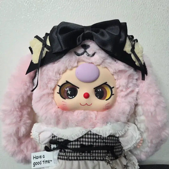 [BUNJANG] Babythree Pink Rabbit Plush Toy / 베이비쓰리 핑크 토끼 100%