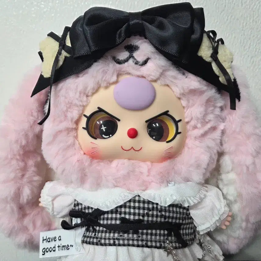 [BUNJANG] Babythree Pink Rabbit Plush Toy / 베이비쓰리 핑크 토끼 100%