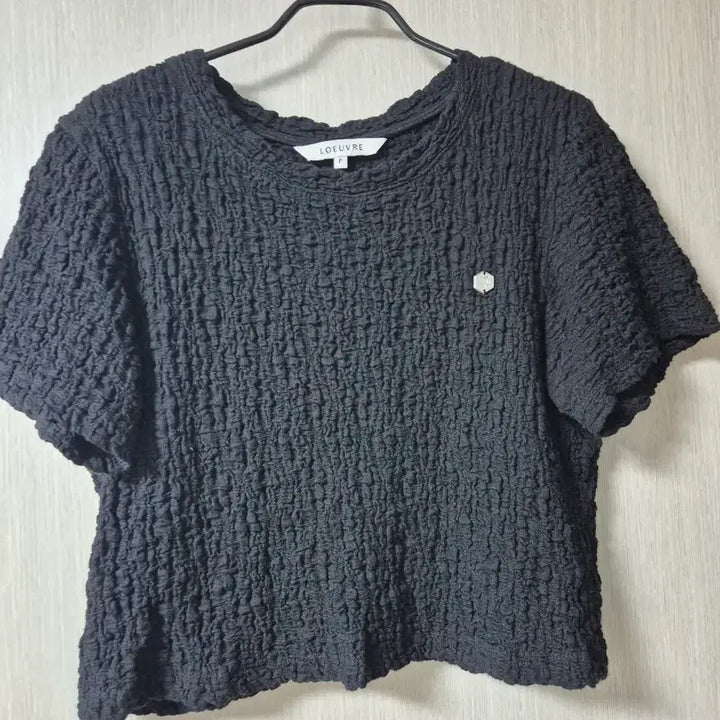 [BUNJANG] LOEUVRE Wrinkle Basic T-shirt / LOEUVRE 루에브르 윙클  베이직   주름 티셔츠