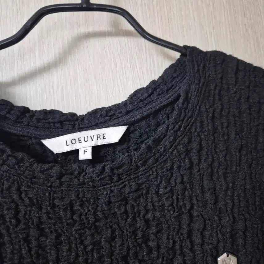 [BUNJANG] LOEUVRE Wrinkle Basic T-shirt / LOEUVRE 루에브르 윙클  베이직   주름 티셔츠