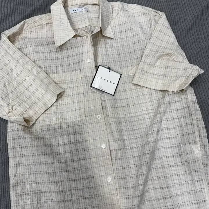 [BUNJANG] Beslow Short Sleeve Shirt XL New / 비슬로우 반팔 셔츠 xl 새상품