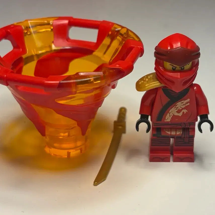[BUNJANG] LEGO Ninjago Legacy Kai Minifigure with Spinjitzu / 레고 닌자고 레거시 카이 미니피규어 스핀짓주 포함