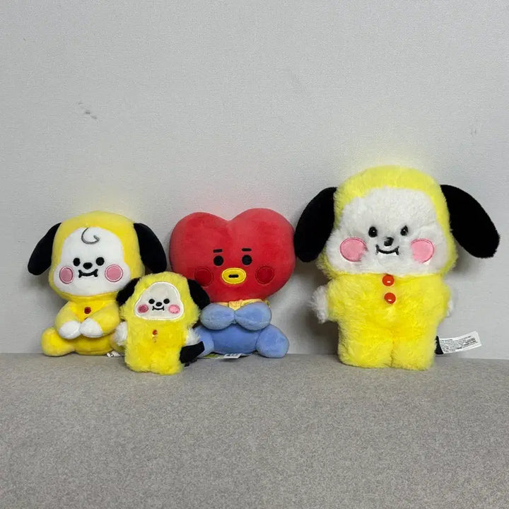 [BUNJANG] BT21 Chimmy Baby Doll &amp; Tata Keyring / BT21 Chimmy 치미 인형+타타 인형 키링
