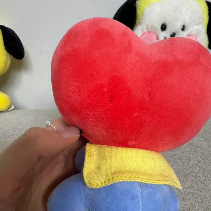 [BUNJANG] BT21 Chimmy Baby Doll &amp; Tata Keyring / BT21 Chimmy 치미 인형+타타 인형 키링