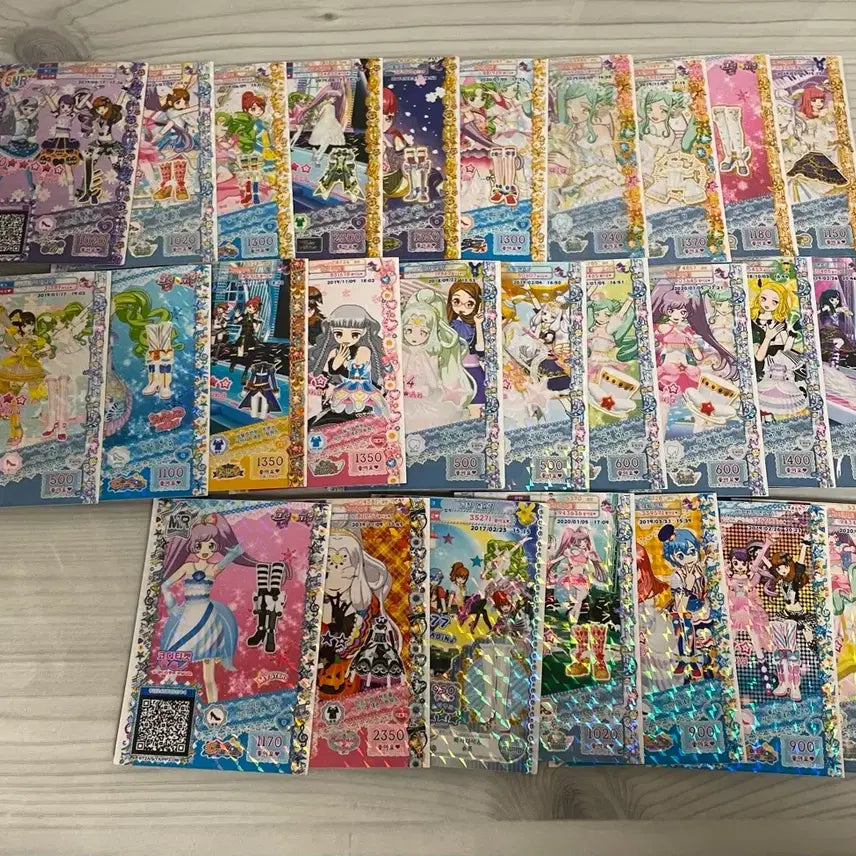 [BUNJANG] PriPara Card Bundle Set (27 Cards) / 프리파라 신급/DP/SNR/MR 27장 일괄