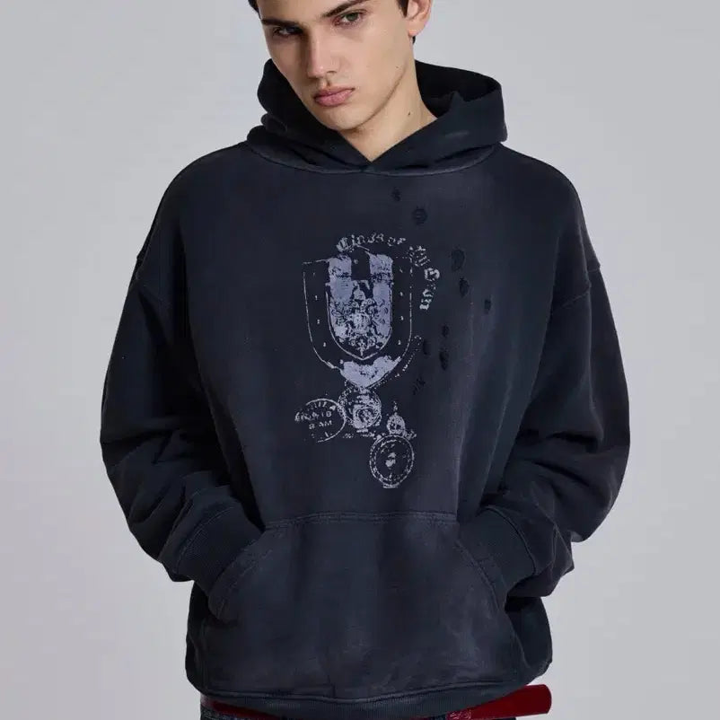 [BUNJANG] Jaded London Black Hoodie / jaded london 블랙 후드