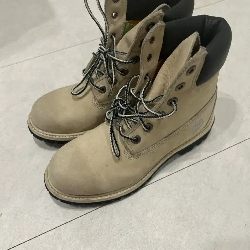 [BUNJANG] Timberland Beige Walker Boots / 팀버랜드 워커 부츠 베이지