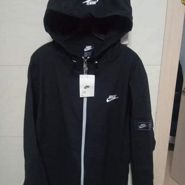 [BUNJANG] Nike Windbreaker Cargo Jogger Hoodie Set XXL Black / 나이키 바람막이 카고 조거 후드세트 XXL 블랙 새상품