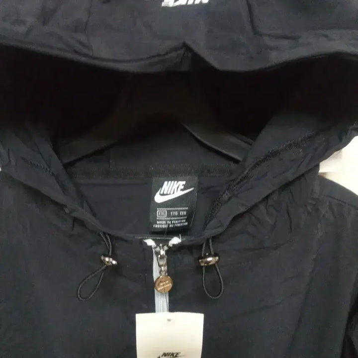 [BUNJANG] Nike Windbreaker Cargo Jogger Hoodie Set XXL Black / 나이키 바람막이 카고 조거 후드세트 XXL 블랙 새상품