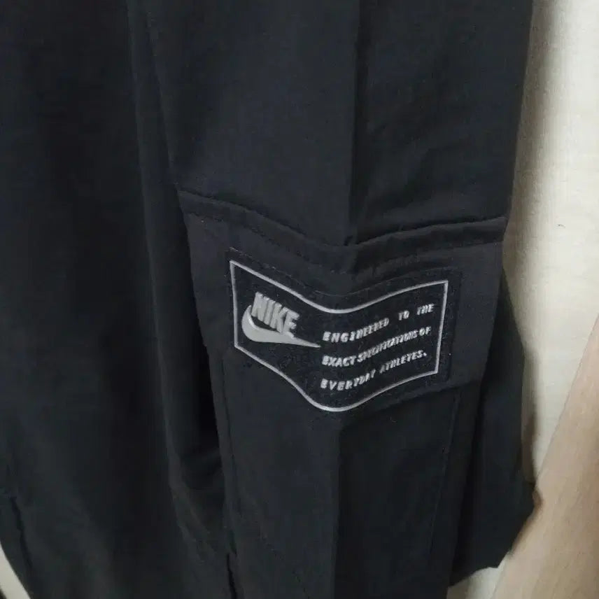 [BUNJANG] Nike Windbreaker Cargo Jogger Hoodie Set XXL Black / 나이키 바람막이 카고 조거 후드세트 XXL 블랙 새상품