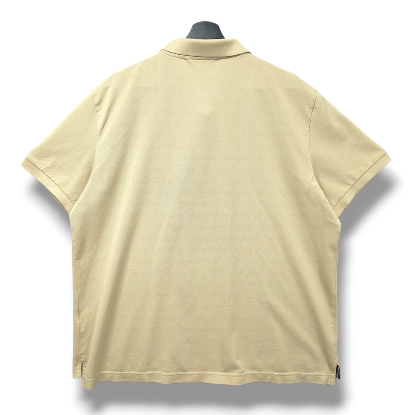 [BUNJANG] Hazzys Beige Cotton+Poly Blend PK Short Sleeve Polo Shirt (Size 120) / [2XL/120] 헤지스 베이지 코튼+폴리혼방 PK 반팔 카라티셔츠