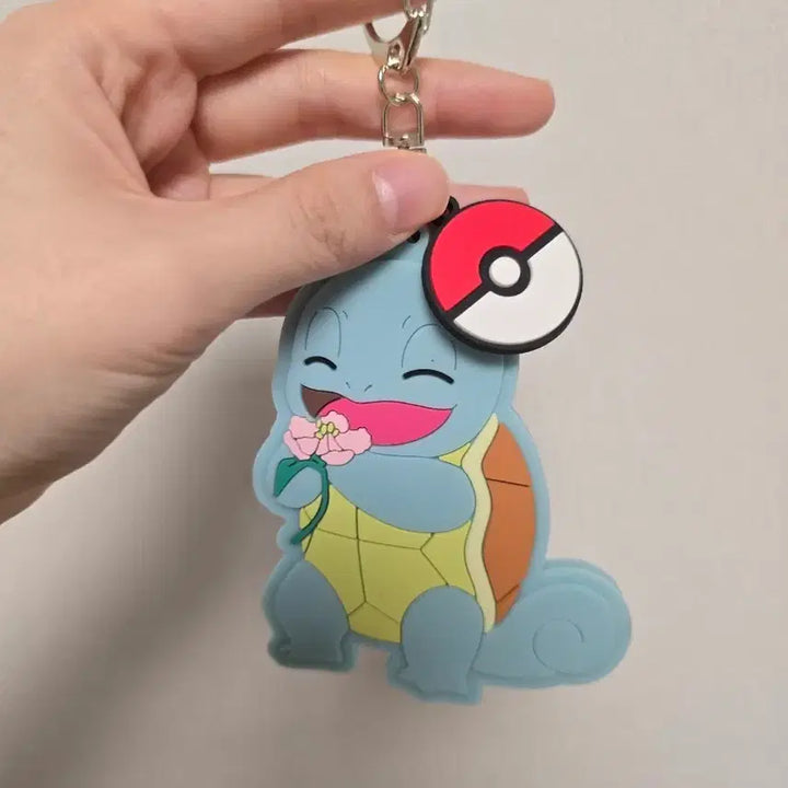 [BUNJANG] Pokemon Squirtle Mirror Keychain / 포켓몬 꼬부기 거울 키링