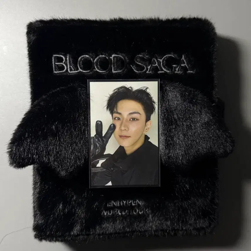 [BUNJANG] ENHYPEN Yang Jungwon Blood Saga MD Bundle Set Photocard + Holder / 엔하이픈 blood saga 양정원 md특전 포카+ 홀더 일괄