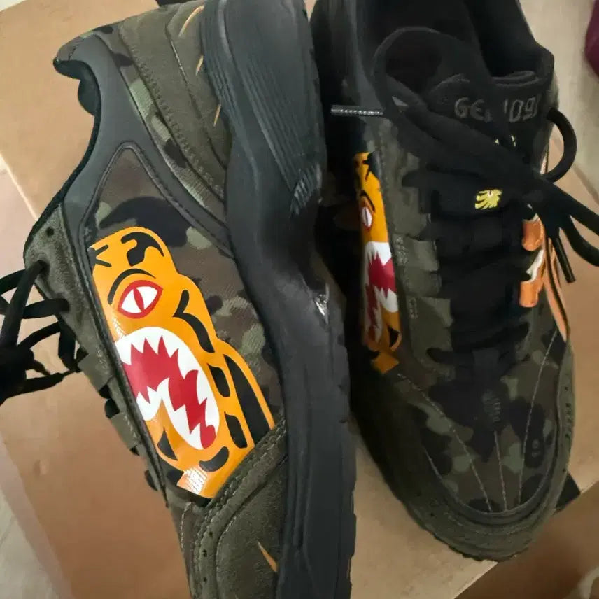 [BUNJANG] BAPE x ASICS GEL-1090 Collaboration Sneakers / 베이프 x 아식스 gel 1090
