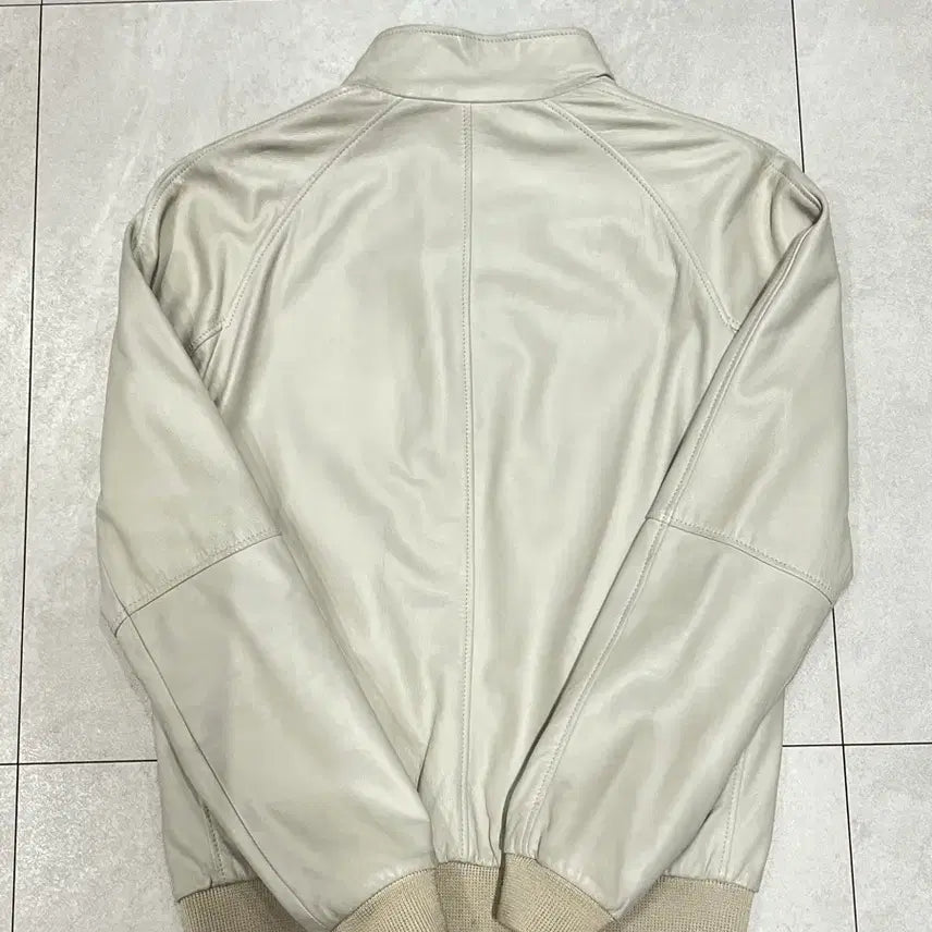 [BUNJANG] Crombie Reversible Lambskin Leather Jacket M / [크롬비] 이태리 Crombie 양가죽 램스킨 자켓 리버시블 M