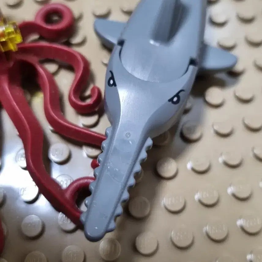 [BUNJANG] Lego Octopus Shark Minifigure Bundle Set / 레고 문어 톱상어 미니피규어 일괄