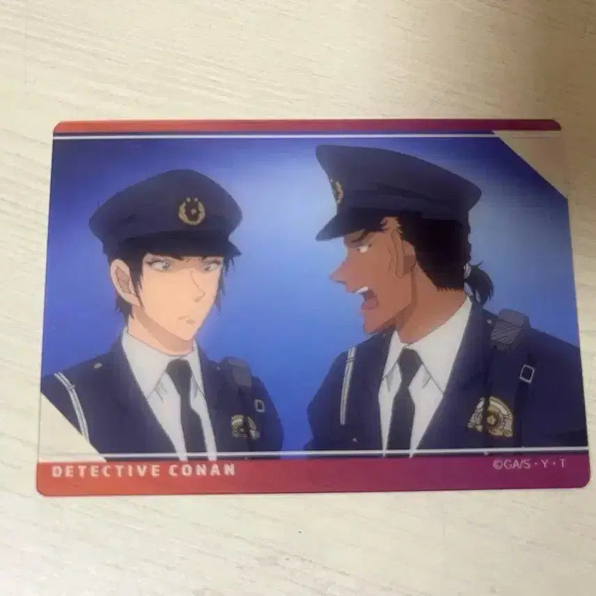 [BUNJANG] Detective Conan Yamato Kansuke &amp; Morofushi Takao Clear Card / 명탐정코난 클리어카드 야마토칸스케&amp;모로후시타카아키