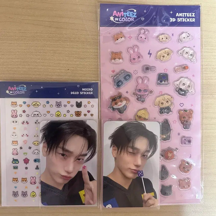 [BUNJANG] ATEEZ Aniteez Choi San Photocard / 에이티즈 애니티즈 최산 포카